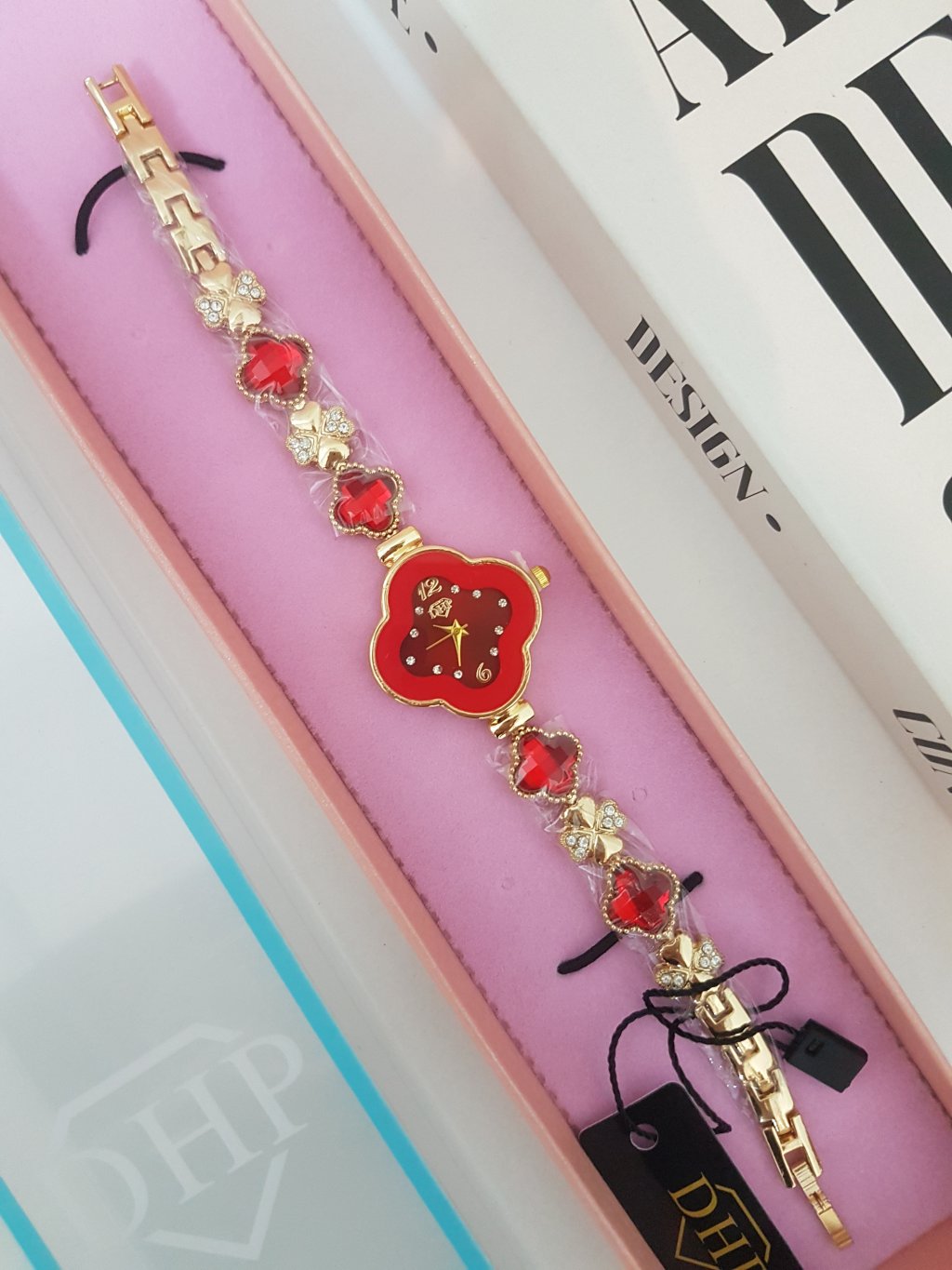 Kit DHP Van Cleef - Vermelho - Prova d Água