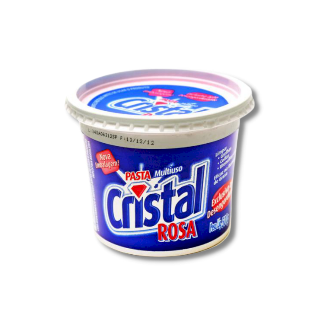 1913 - Pasta Limpeza Cristal Rosa