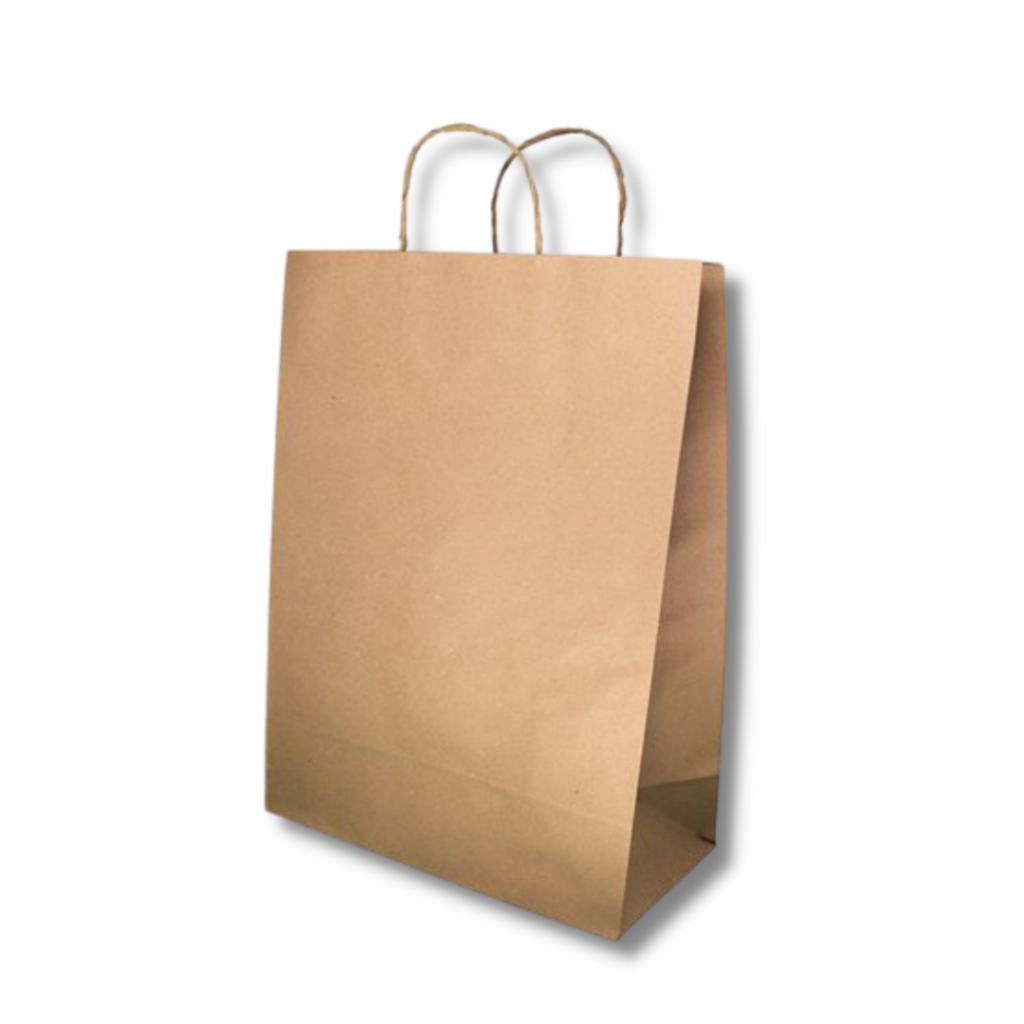 Sacola Kraft com alça 