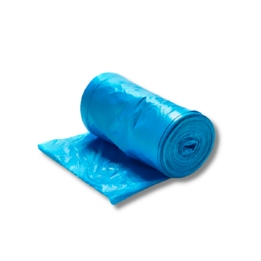 Saco Lixo Azul em Rolo