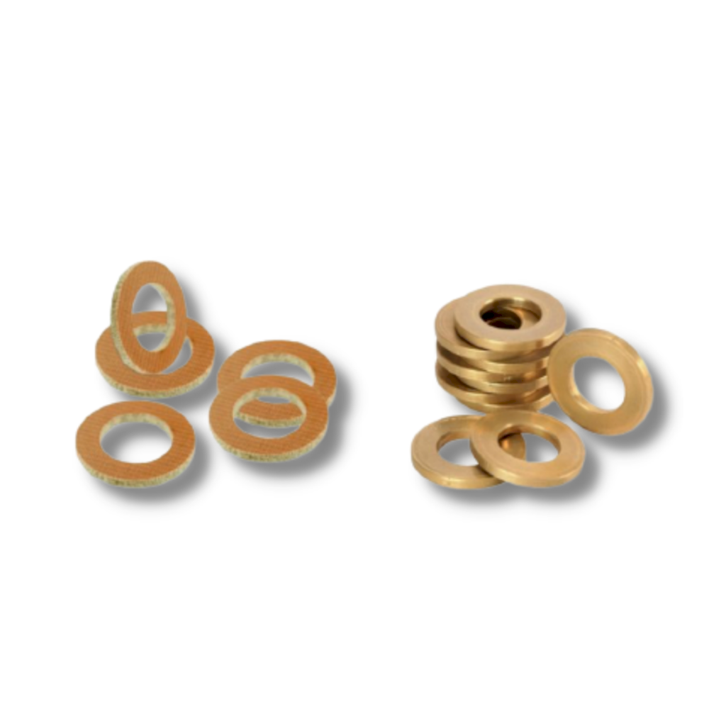 Arruelas Bronze e Fibra