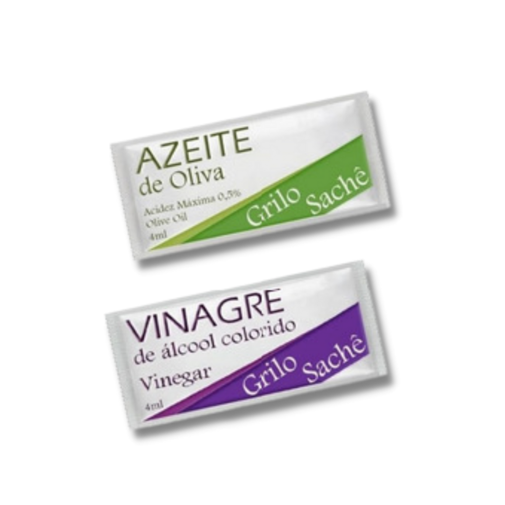 Azeite e Vinagre Sachê