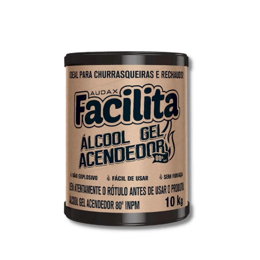 2343 - Álcool Gel Audax Acendedor 80° 