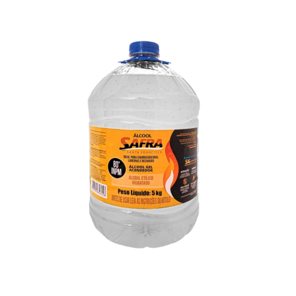 3045 - Álcool Gel Safra Acendedor 80° 