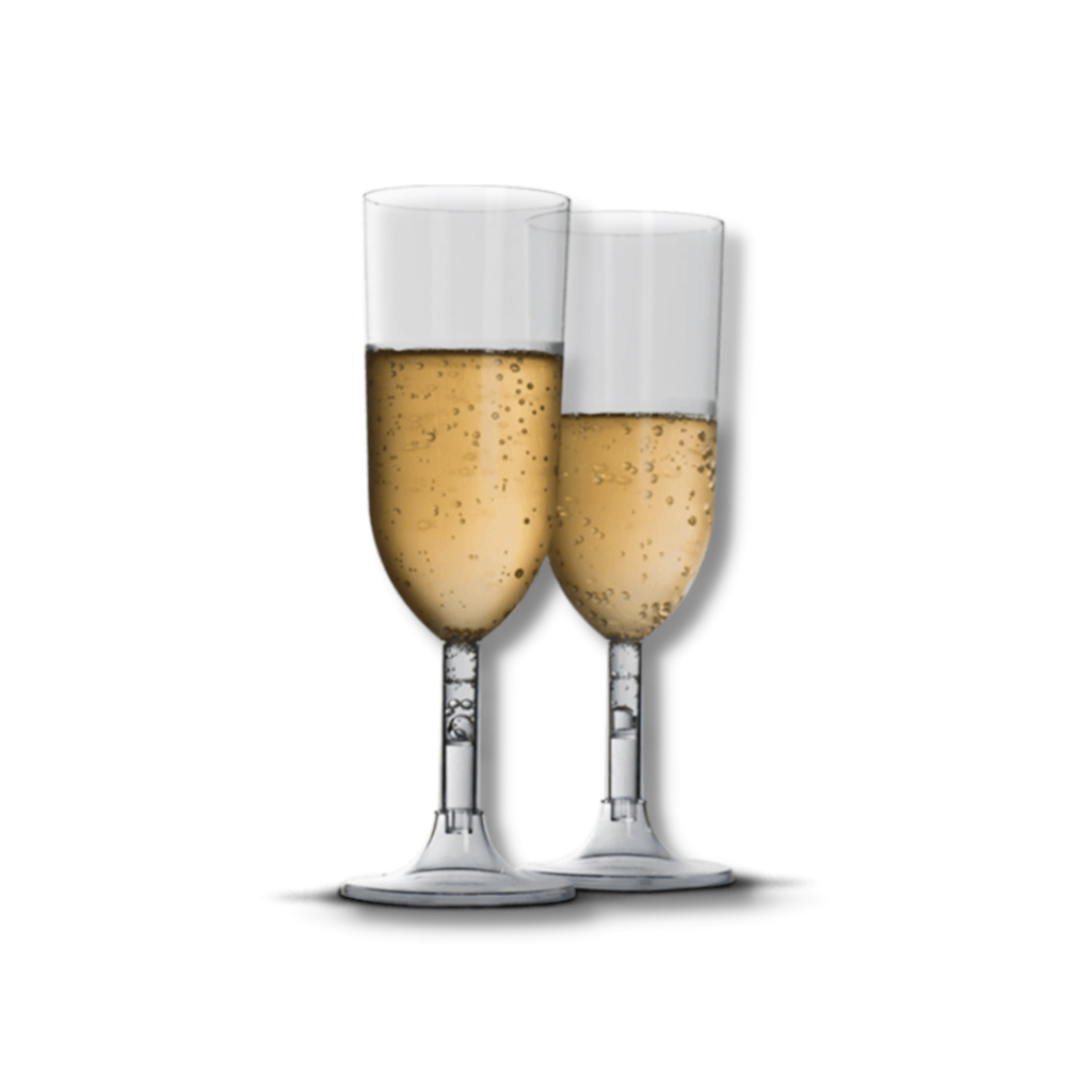 Taça Champagne Strawplast