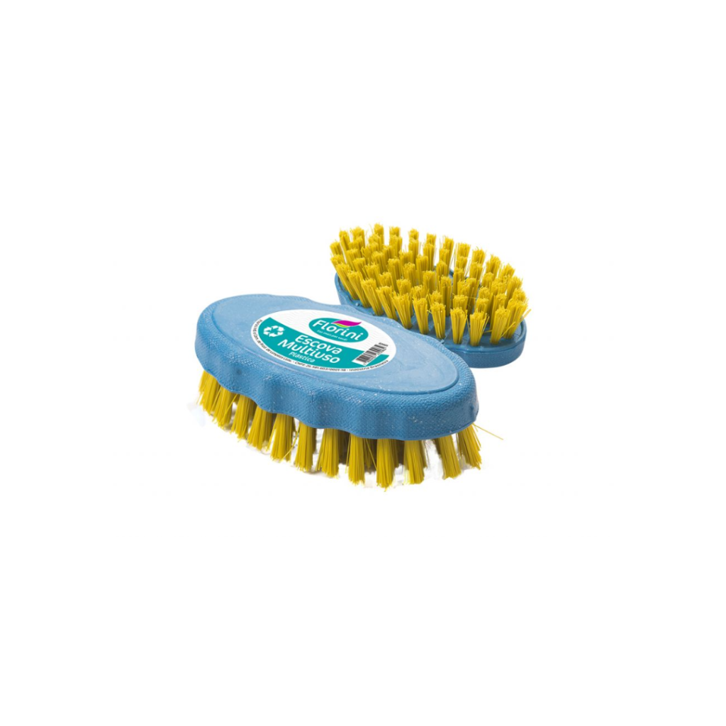 3987 - Escova Florini Oval Pastica 