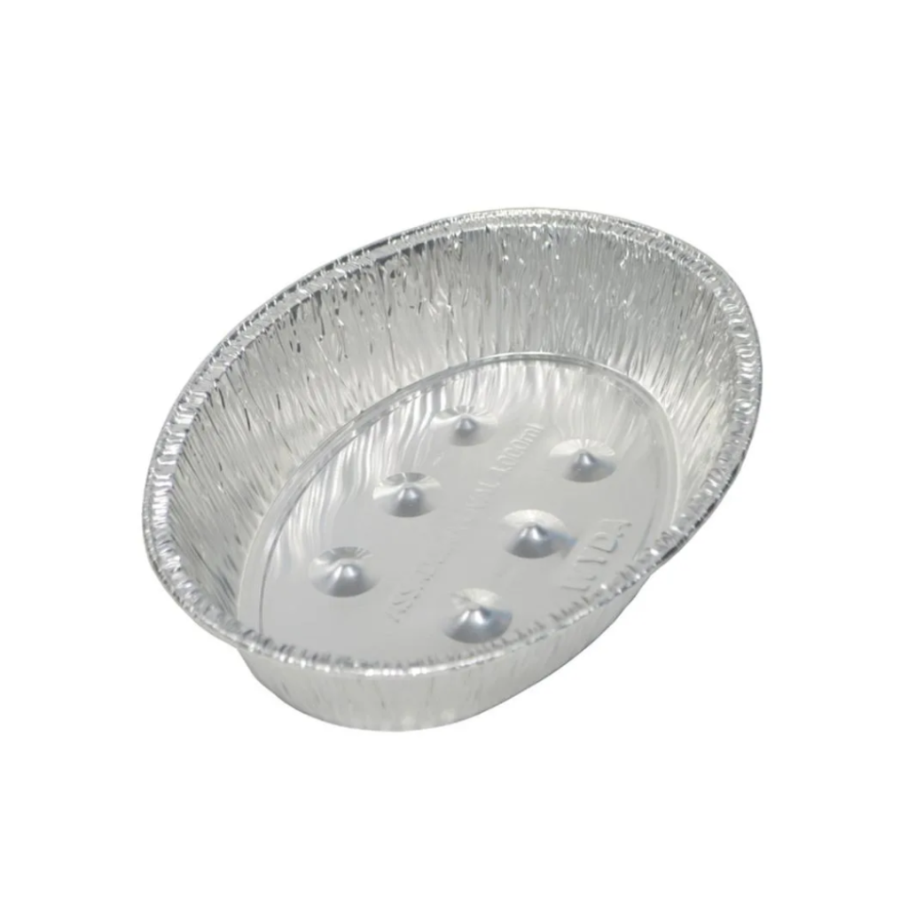3712 - Assadeira Alumínio Oval Estrela