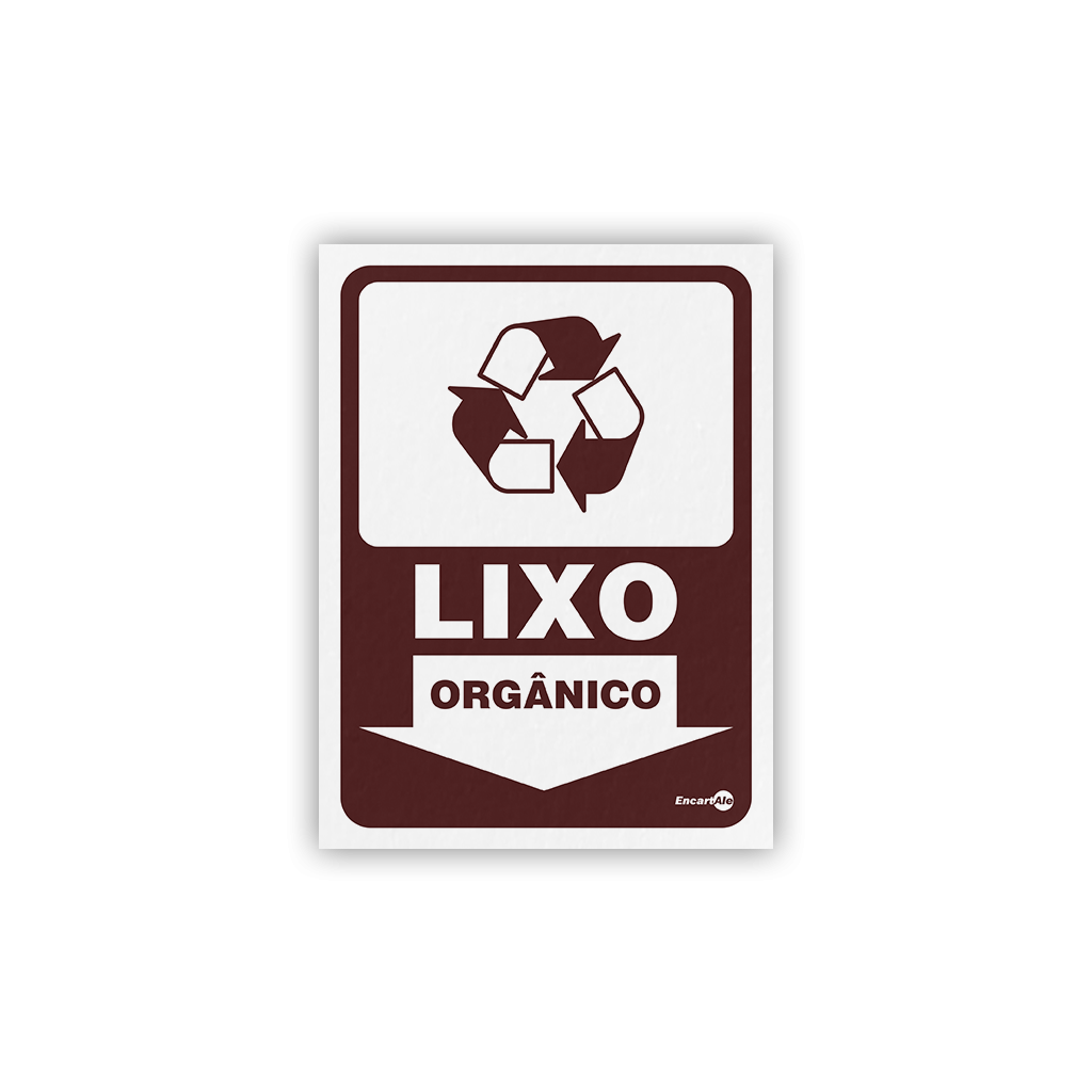 4991 -  Placa Lixo Orgânico PS235 