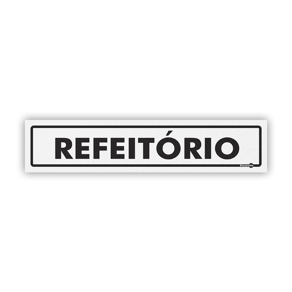 5191 - Placa Refeitório PS37
