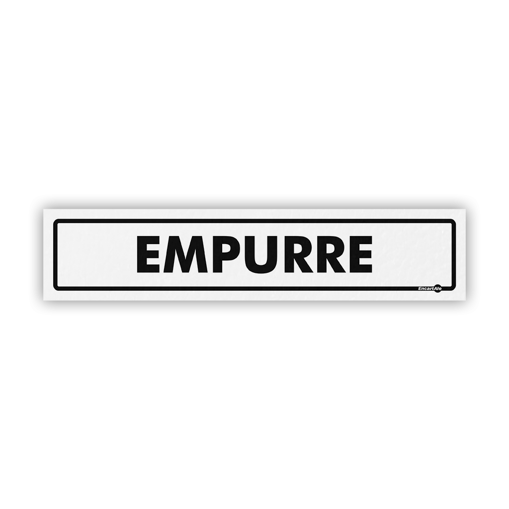5207 - Placa Empurre PS60