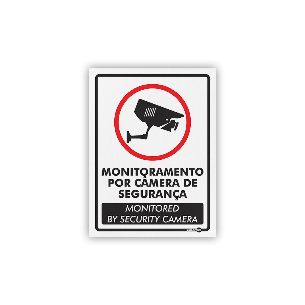 5008 - Monitoramento por Câmera de Segurança (Monitored by Security Camera) PS650PI