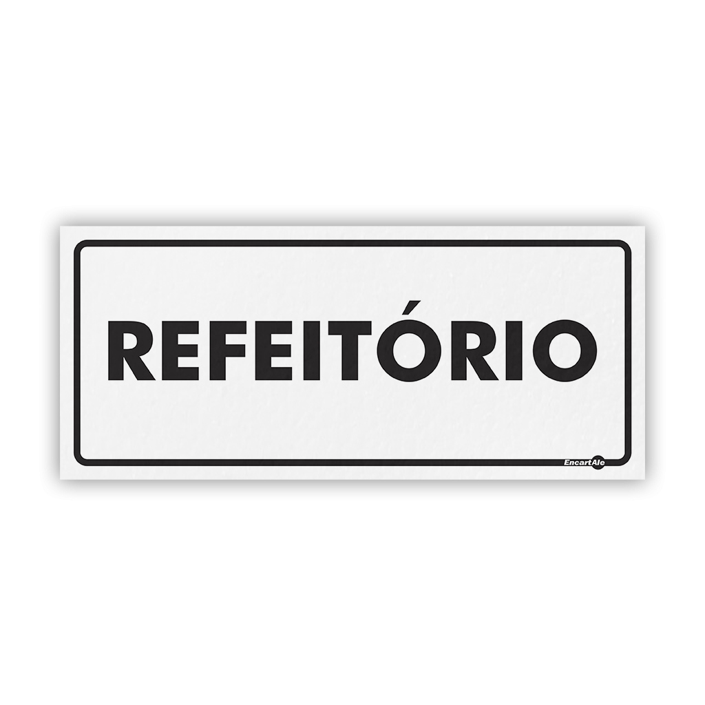 5212 - Placa Refeitório PS864