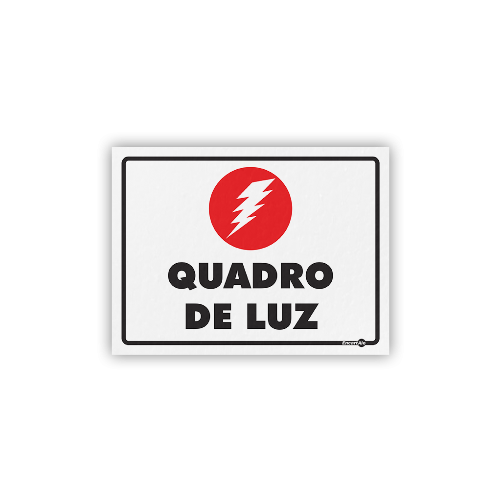 5013 - Placa Quadro de Luz PS96