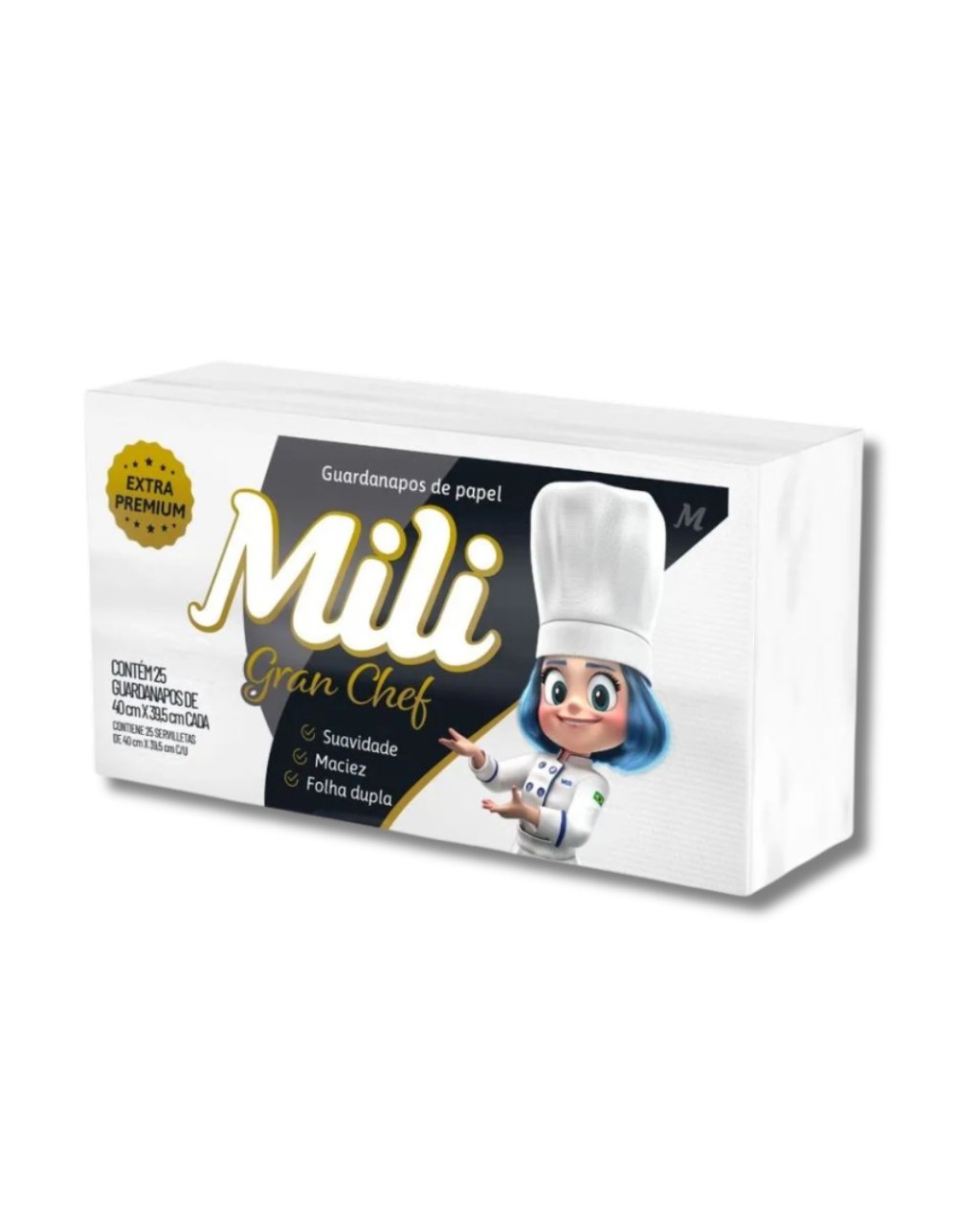 3721 - Guardanapo Gran Chef MILI 40X39