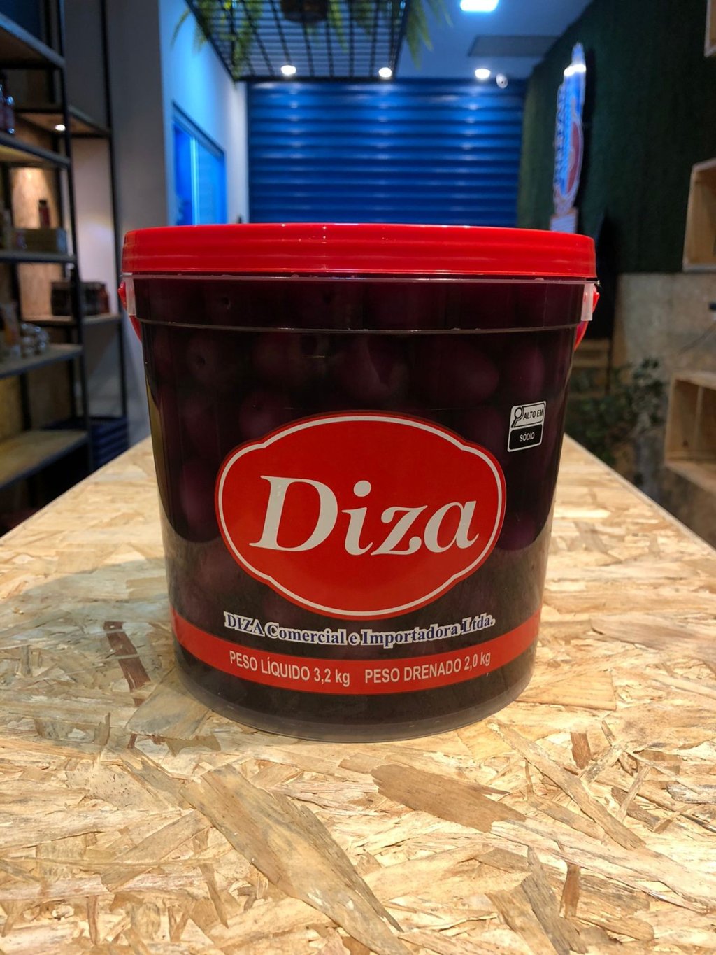 AZEITONA PRETA AZAPA 2KG - DIZA - R$137,00