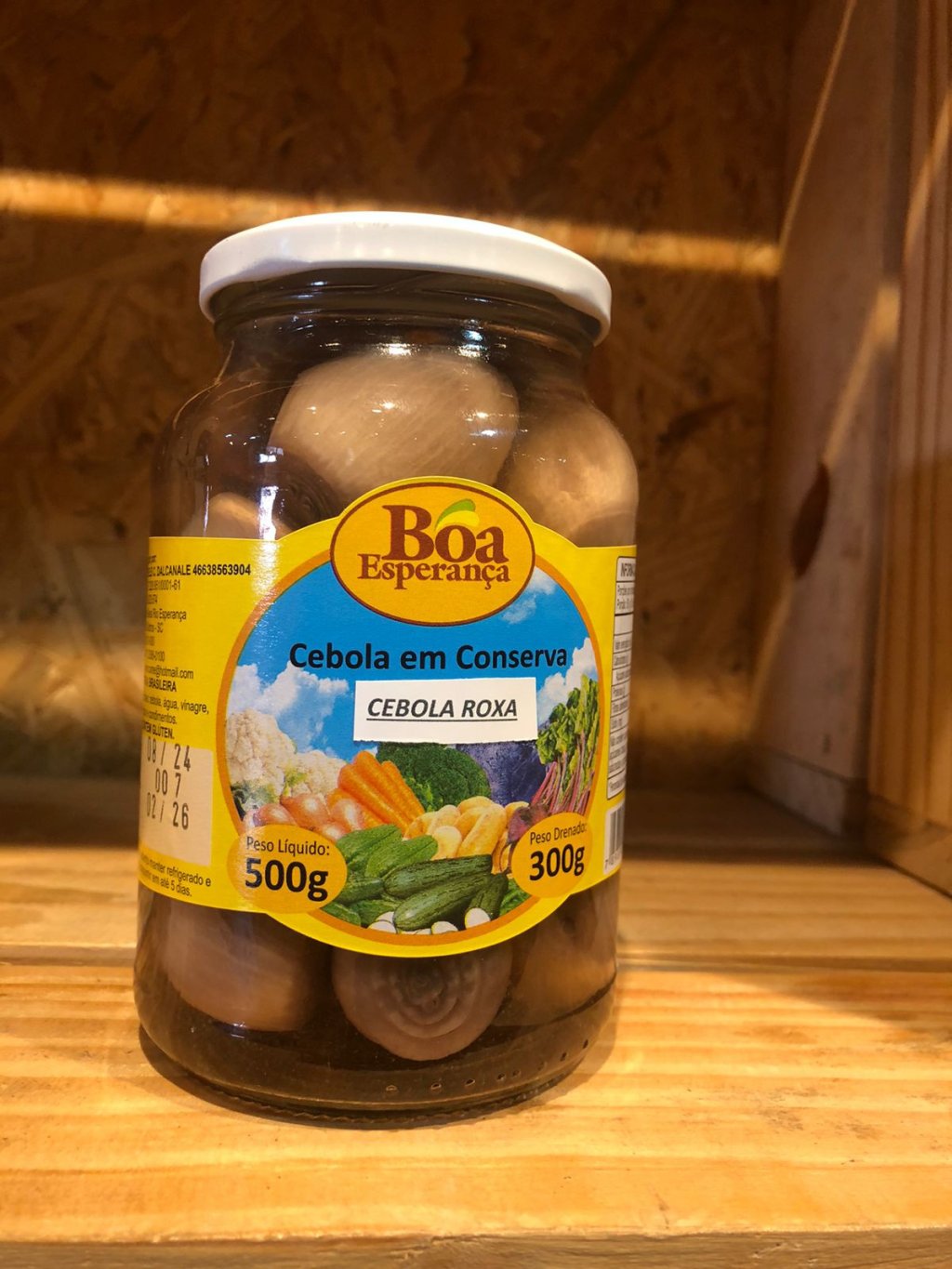 CEBOLA ROXA - 300GR - BOA ESPERANÇA - R$15,50