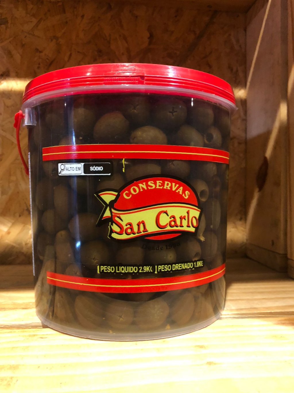 AZEITONA PRETA SEM CAROÇO 2kg - SAN CARLO - R$99,40
