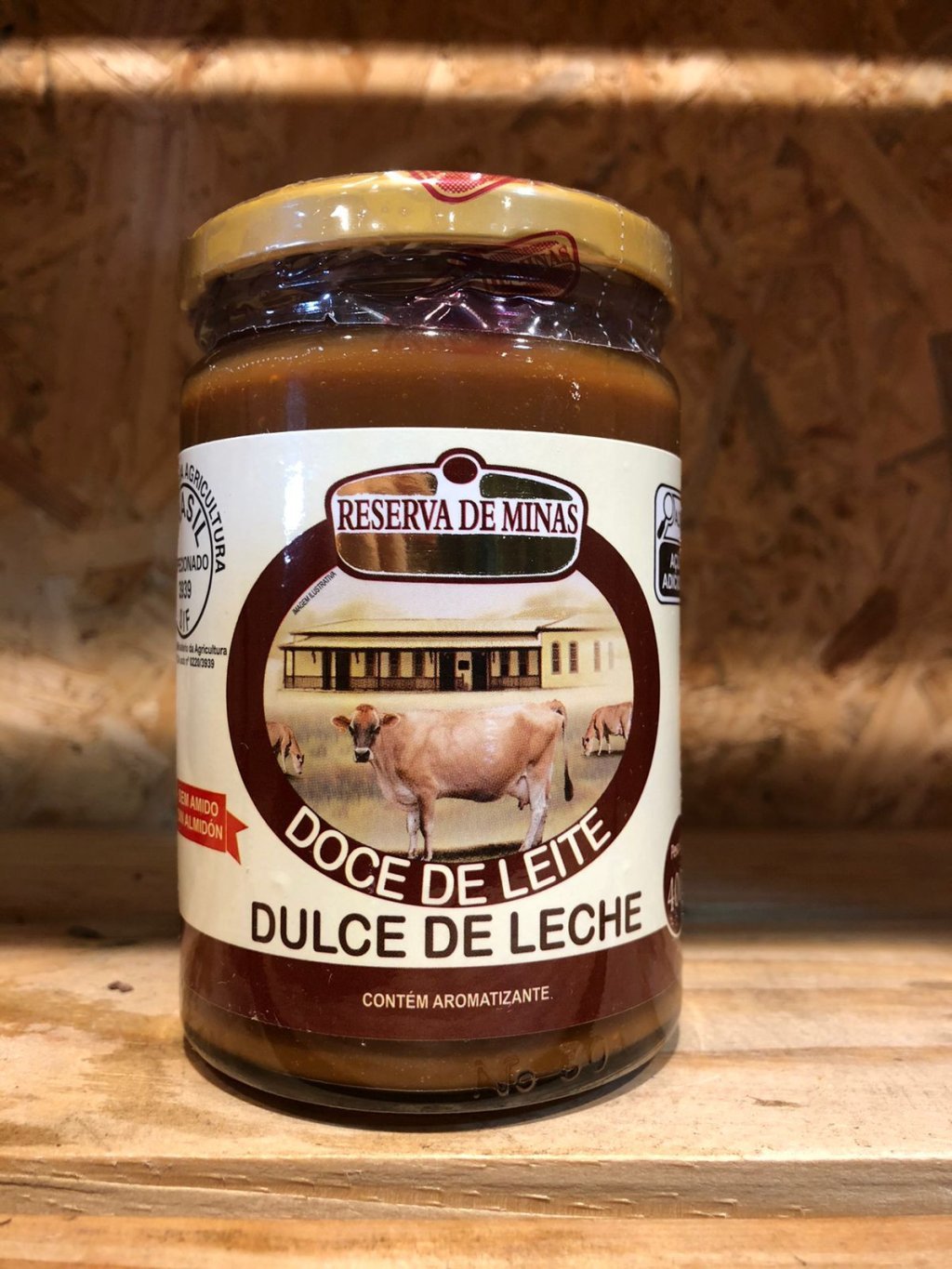 DOCE DE LEITE PADRAO ARGENTINO 400GR - RESERVA DE MINAS - R$24,70