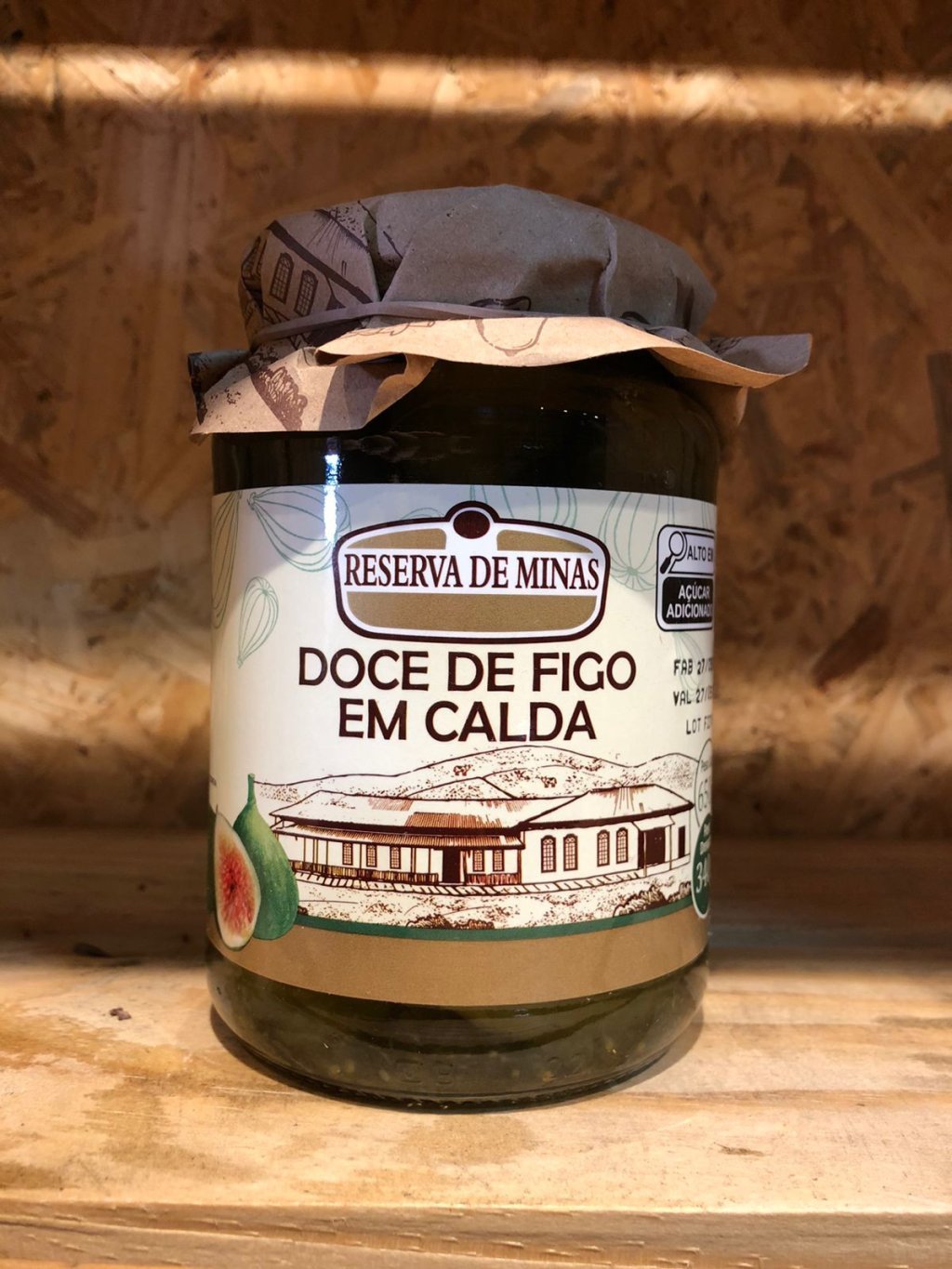DOCE DE FIGO EM CALDO  650GR - RESERVA DE MINAS - R$33,70