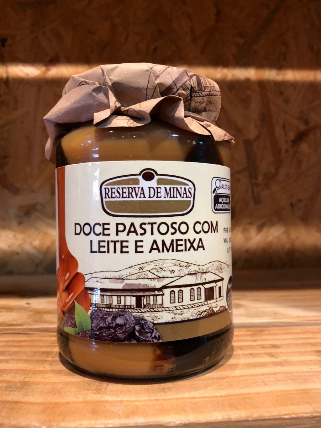 DOCE DE LEITE COM AMEIXA 650GR - RESERVA DE MINAS - R$23,70
