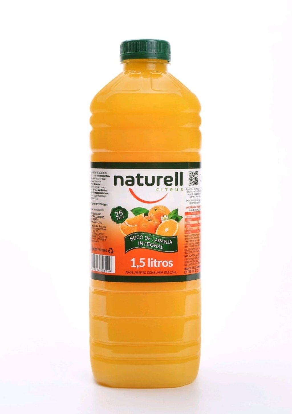  GARRAFA DE SUCO LARANJA INTEGRAL  - 1500 ML - NATURELL - R$18,40
