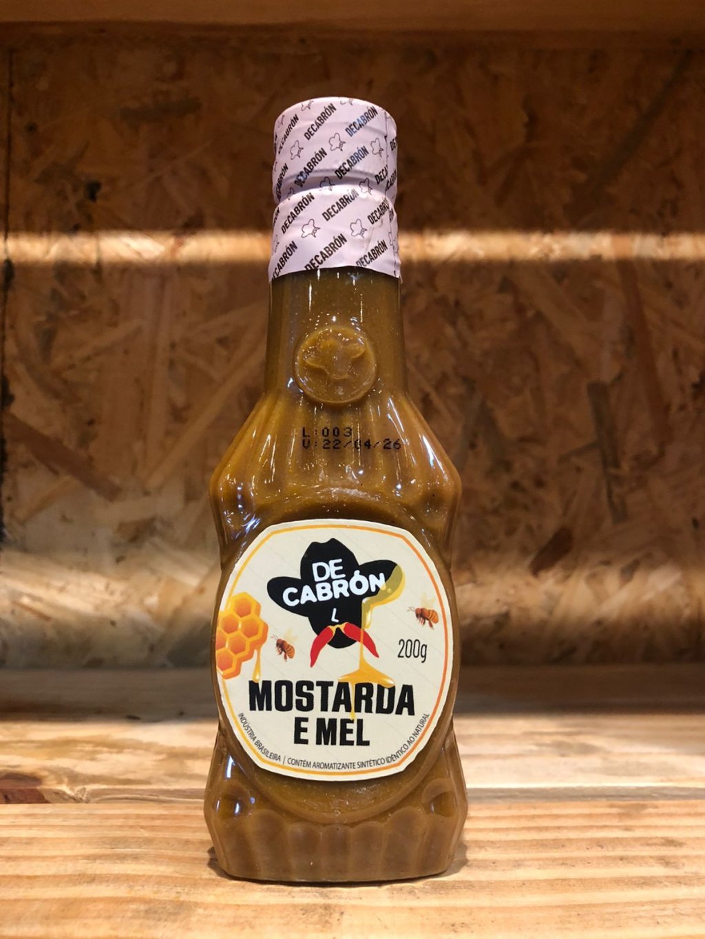 MOLHO MOSTARDA E MEL 200G - DECABRON - R$19,50