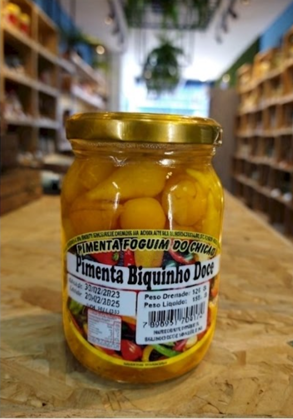 PIMENTA BIQUINHO AMARELA 150G - FOGUIM - R$10,10