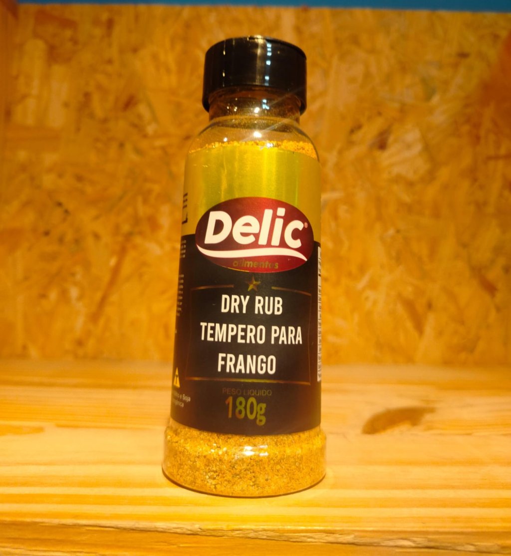  DRY RUB FRANGO 180G - DELIC - R$12,30