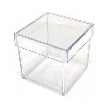caixa acrilica cristal 6x6 (Pacote)