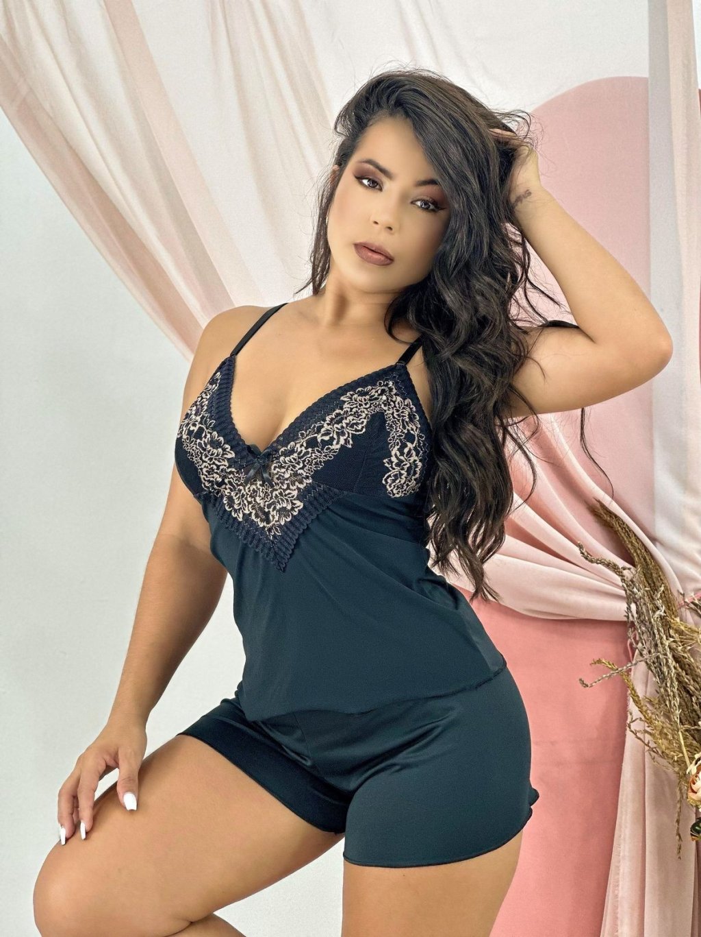Baby-doll de luxo sexy