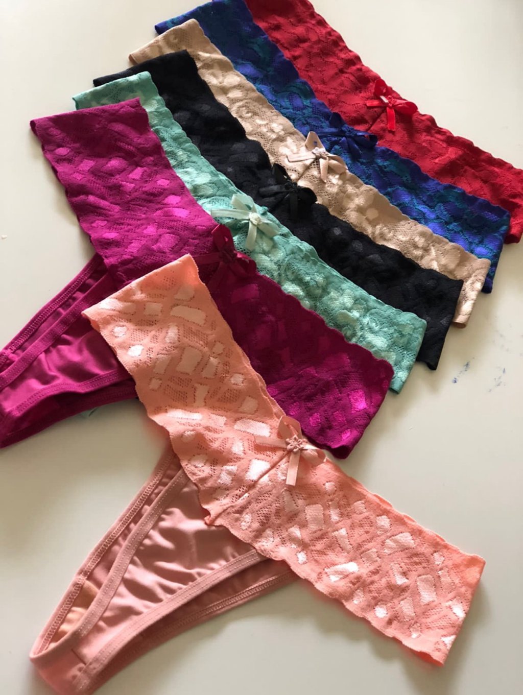 Fio dental , cintura rendada