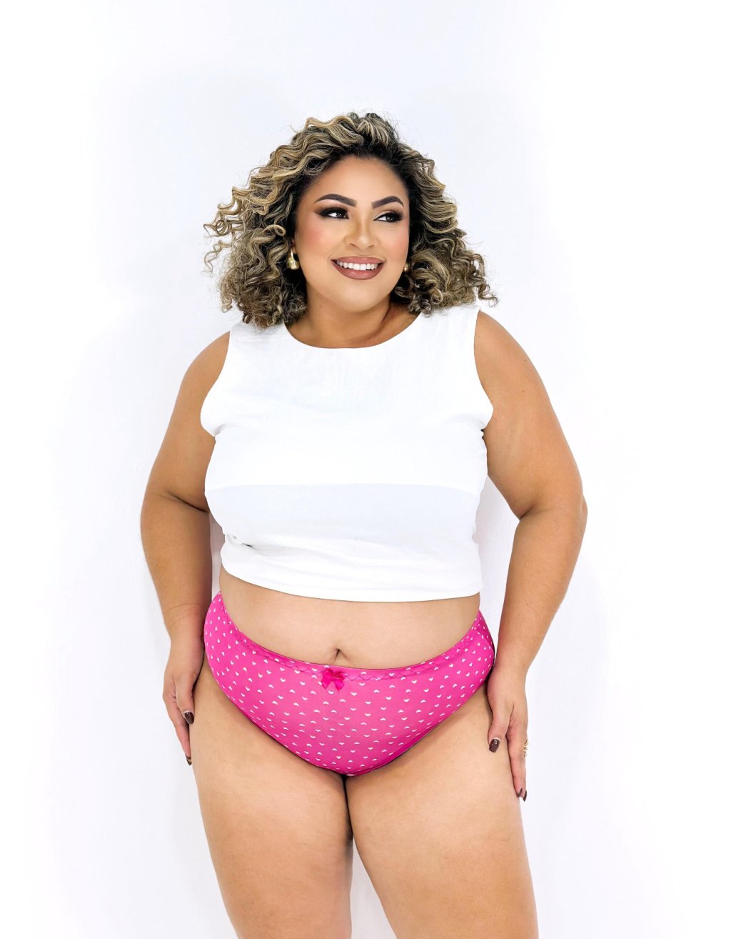 3 pontinho GG estampada 