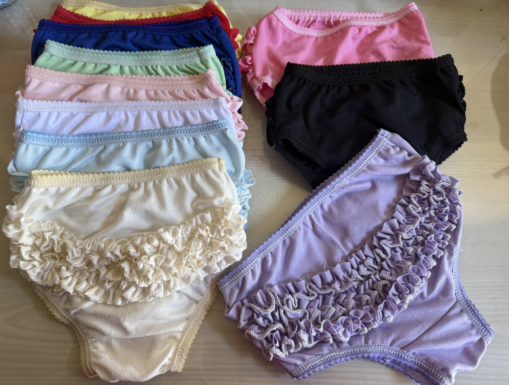 Calcinha infantil bunda rica