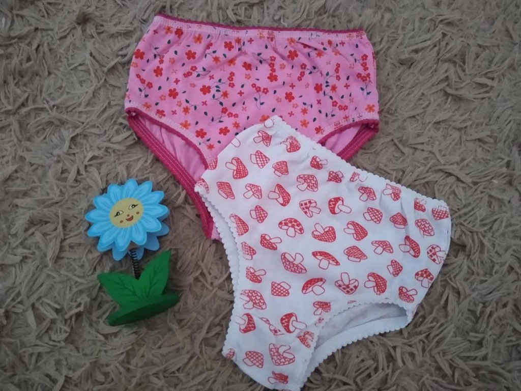 Calcinha infantil estampada 