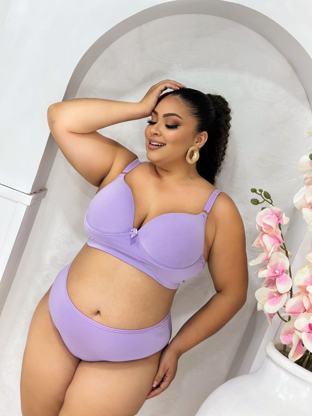 Conjunto básico plus Size 