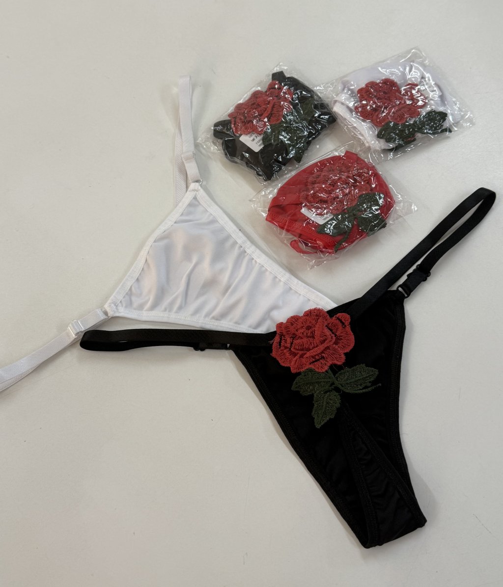 Fio bordado flor
