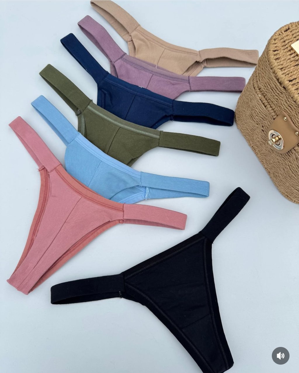 Fio biquíni em algodão 