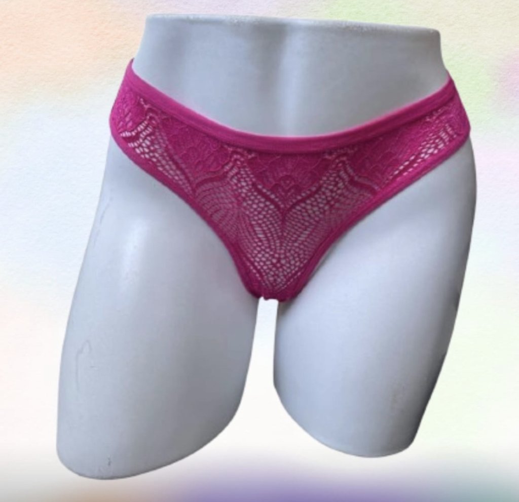 Fio duplo com renda na frente 