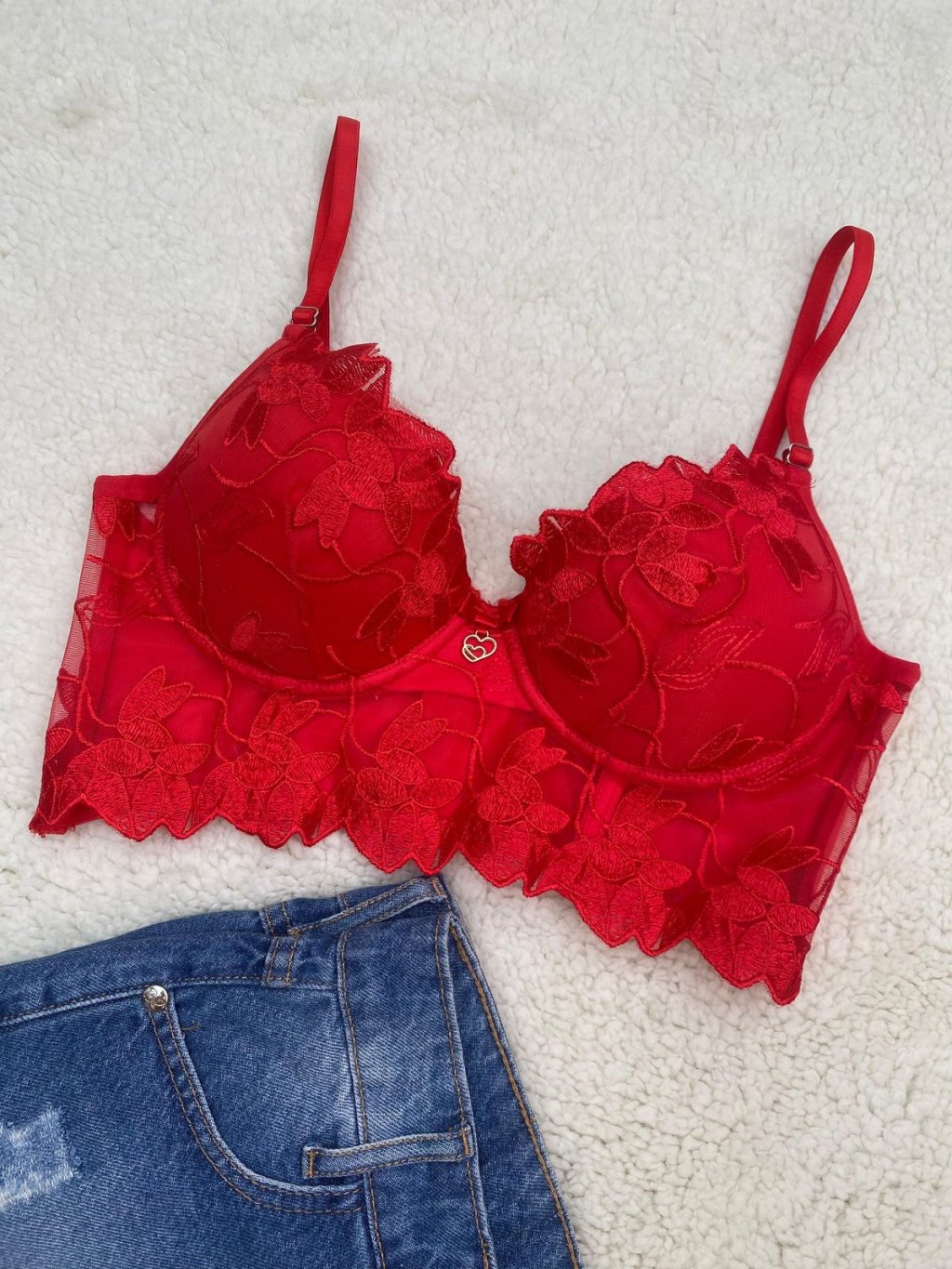 Cropeed Corset Tule 