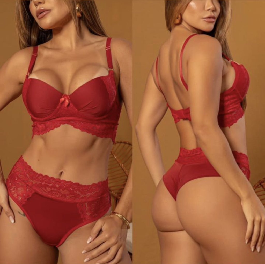 Conjunto em poliamida 