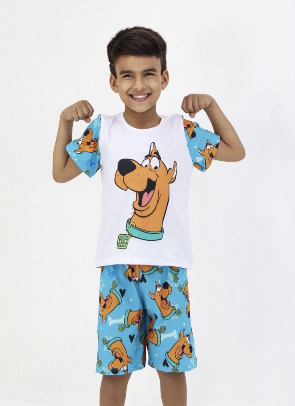 Pijama infantil masculino personagem 