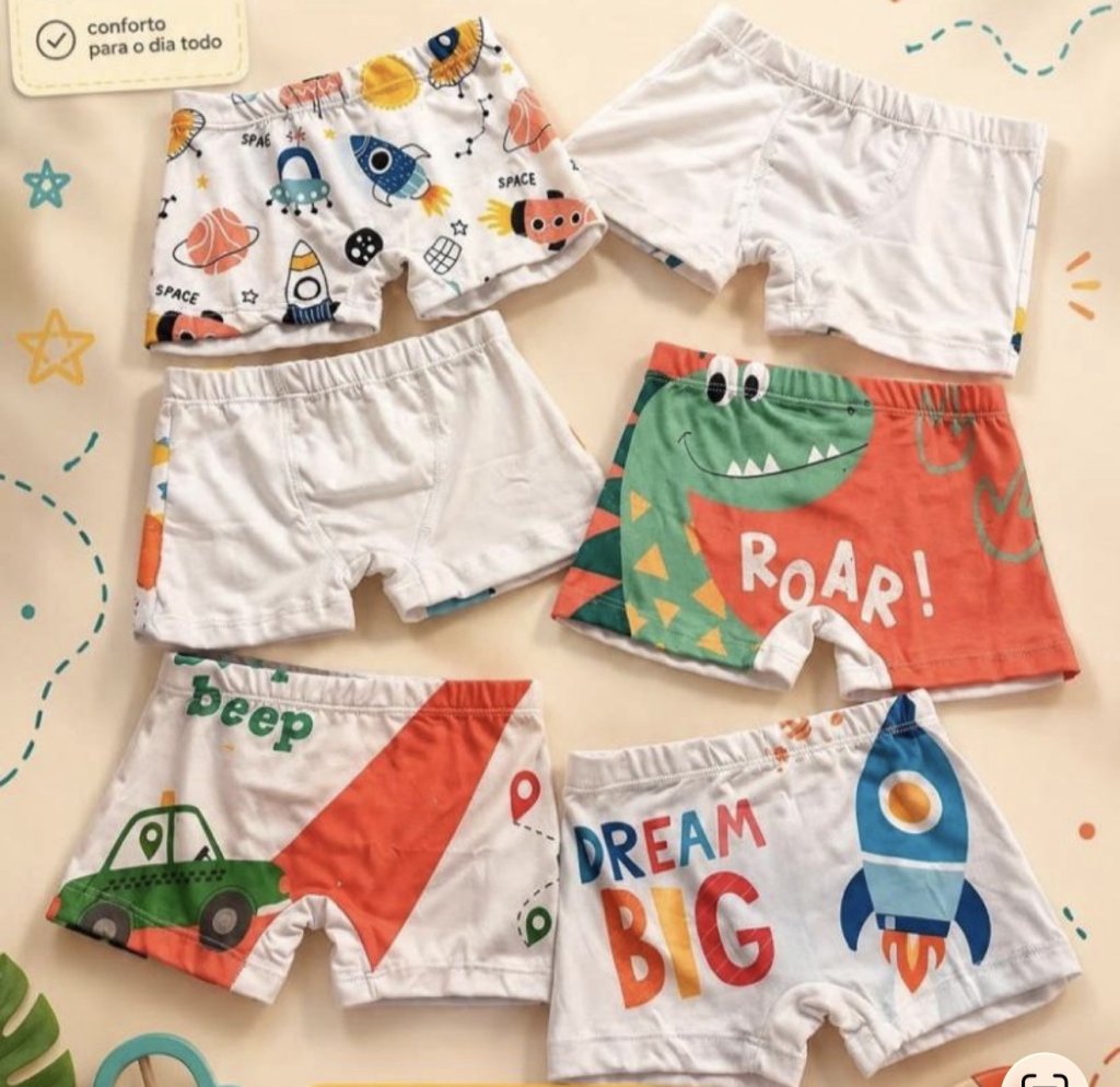 Cueca box sublimada no Suede