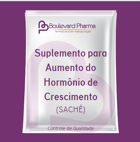 Suplemento para Aumento do Hormônio de Crescimento (sachê)