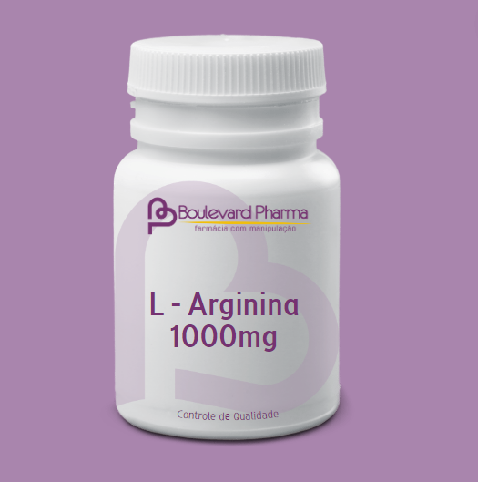 L - Arginina 1000mg (para Ganhar Massa Muscular)