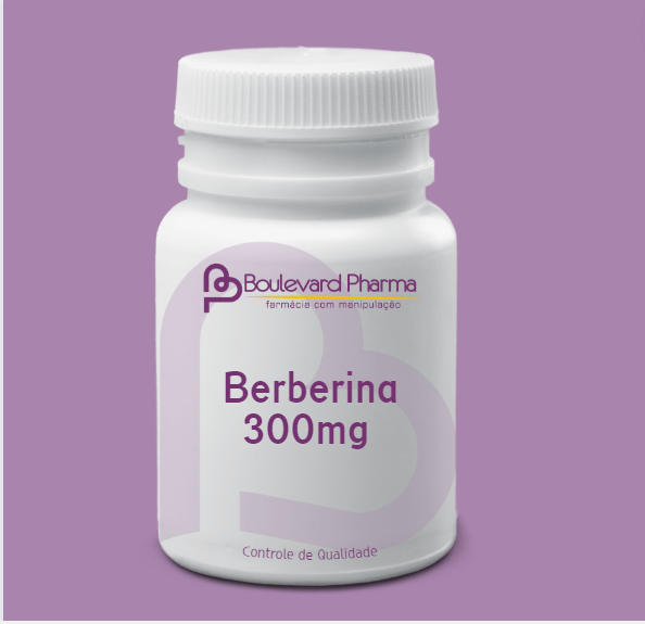 BERBERINA (controle dos níveis glicêmicos) 300mg