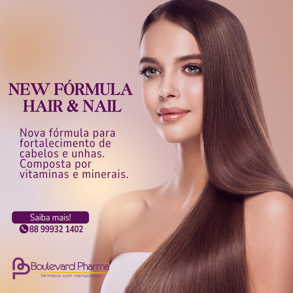 NEW FÓRMULA HAIR & NAIL 30 DOSES