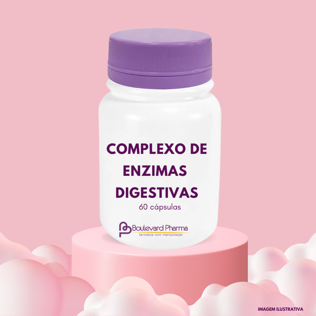 COMPLEXO DE ENZIMAS DIGESTIVAS 60 cápsulas