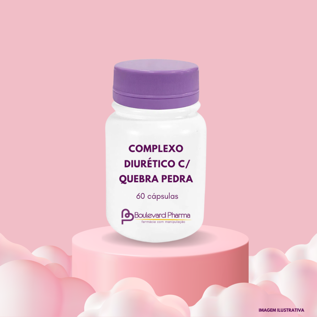COMPLEXO DIURÉTICO C/ QUEBRA PEDRA 60 cápsulas