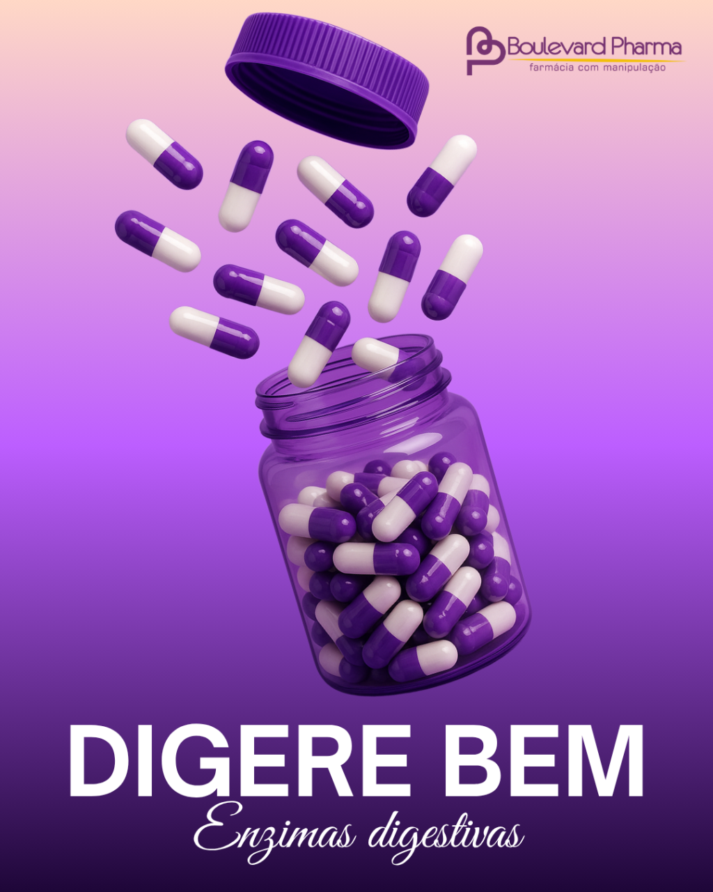 DIGERE BEM (Pool de enzimas digestivas)
