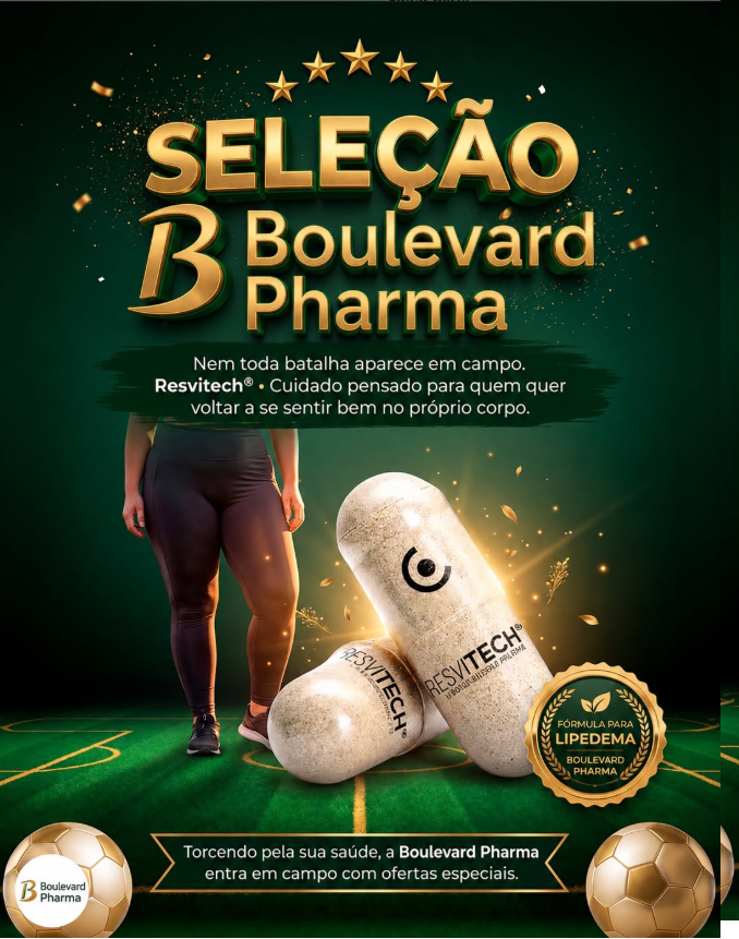 Resvitech 50mg 30 cápsulas vegetais (tchau lipedema)
